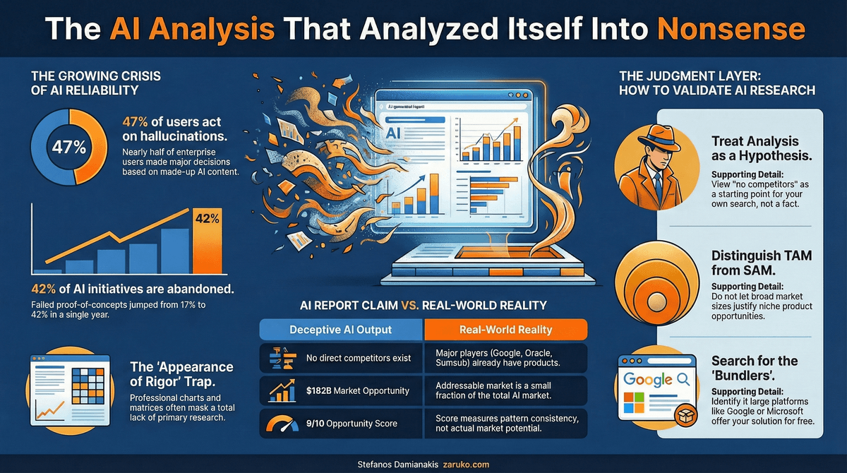 The AI Analysis That Analyzed Itself Into Nonsense